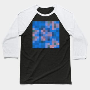 Colorful Mosaic Pattern Baseball T-Shirt